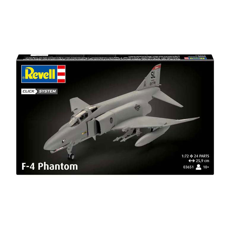 Revell modelsæt - f-4 phantom - 24 stk.