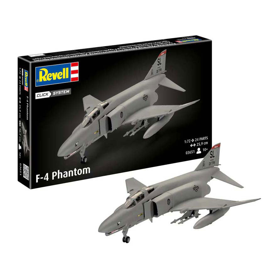 Revell modelsæt - f-4 phantom - 24 stk.