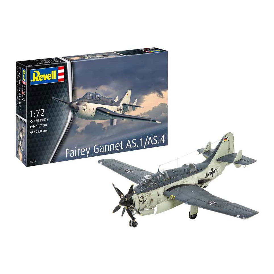Revell modelsæt - fairey sule as.1 as.4