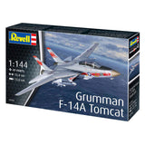 Revell modelsæt fly - 03782 grumman f-14a tomcat - jagerfly plastik - 1:144 - modelfremstilling