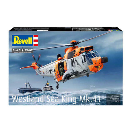 Revell modelsæt - westland sea king mk. 41 1:72 - 132 stk.
