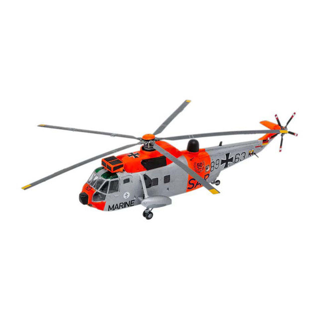 Revell modelsæt - westland sea king mk. 41 1:72 - 132 stk.