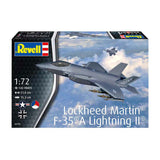 Revell modelsæt - lockheed martin f35 a lightning ii 1:72 - 143 stk.