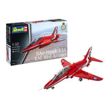 Revell model kit - bae hawk t.1a - røde pile 1:32 - 170stk.