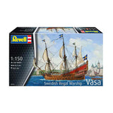 Revell modelbyggesæt - svensk kongeskib vasa 1:150 - 330 dele.