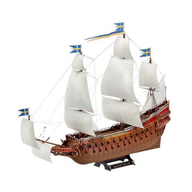 Revell modelbyggesæt - svensk kongeskib vasa 1:150 - 330 dele.