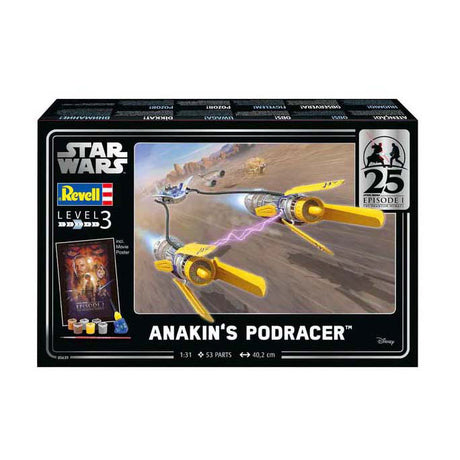 Revell model kit star wars - anakin's podracer 1:31 - 53 stk.