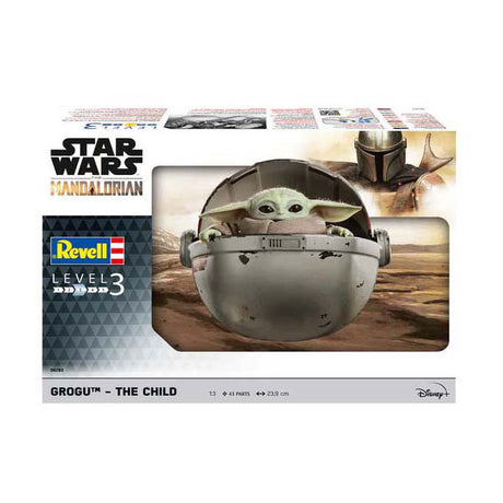 Revell modelbyggesæt star wars - grogu the child the mandalorian 1:3 - 43 stk.