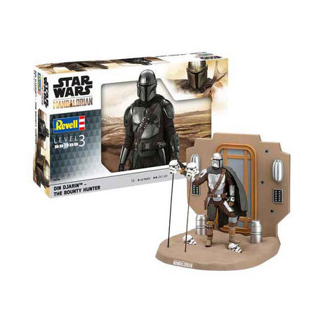 Revell modelsæt star wars - din djarin dusørjægeren den mandalorian 1:9 - 60 stk.