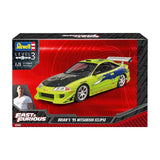 Revell model kit fast furious - brian's 1995 mitsubishi eclipse 1:25 - 75 stk.