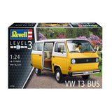 Revell modelsæt - vw t3 bus 1:25 - 77 dele.
