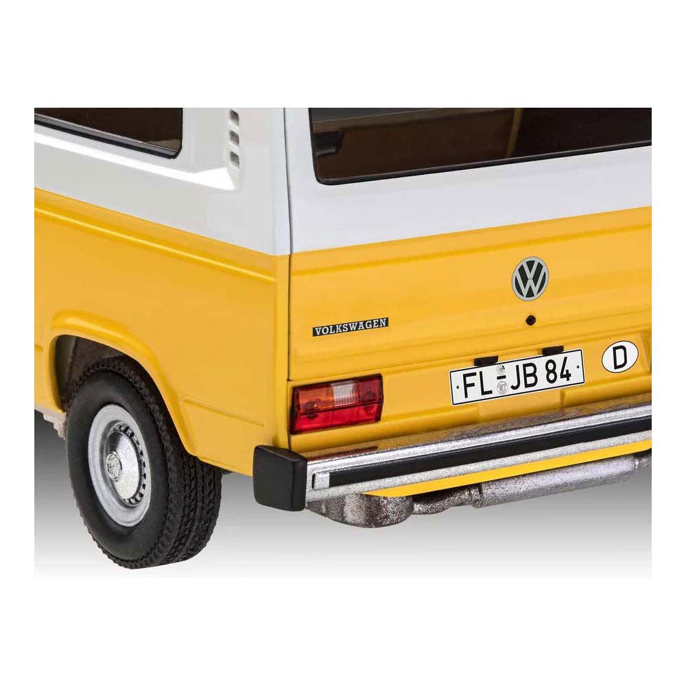 Revell modelsæt - vw t3 bus 1:25 - 77 dele.