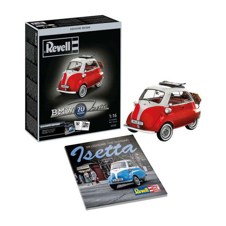 Revell modelsæt - BMW Isetta 250 - 70 år af Isetta 1:16 - 94 stk.