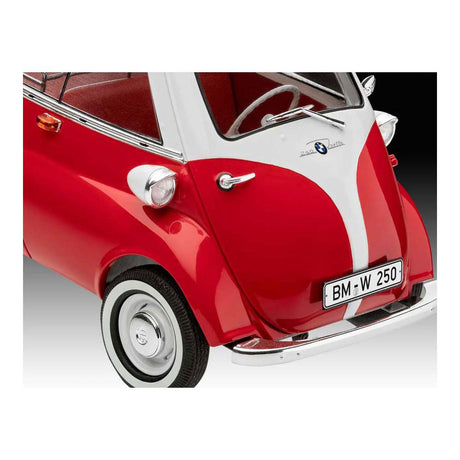 Revell modelsæt - BMW Isetta 250 - 70 år af Isetta 1:16 - 94 stk.