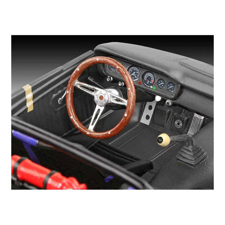 Revell modelsæt - 1966 shelby gt 350 r stirling mos 1:24 - 81 stk.