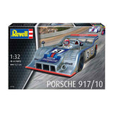 Revell modelsæt bil - 07738 porsche 917 10 - tysk rauto plastic - 1:32 - modelfremstilling