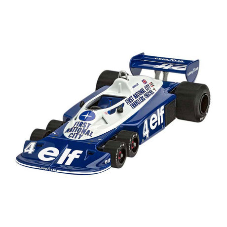Revell modelsæt militærkøretøjer - 07741 tyrrell p34 2 - 6 hjul - formel 1 bil plastik - 1:32 - modelfremstilling