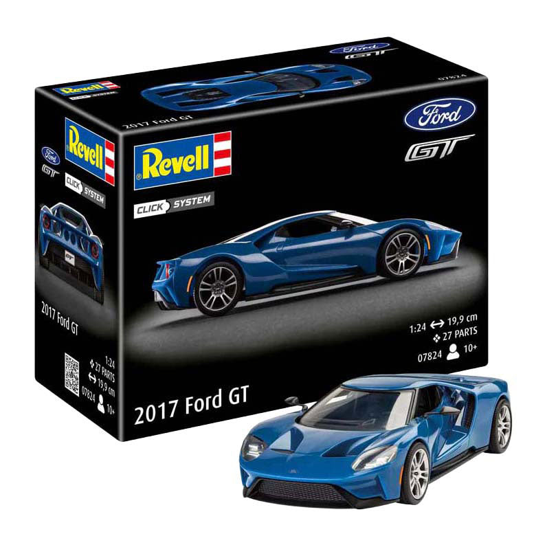 Revell modelsæt - 2017 ford gt 1:24 - 27 stk.
