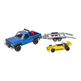 Revell modelsæt - '78 chevy 4x4 pickup med gokart 1:25