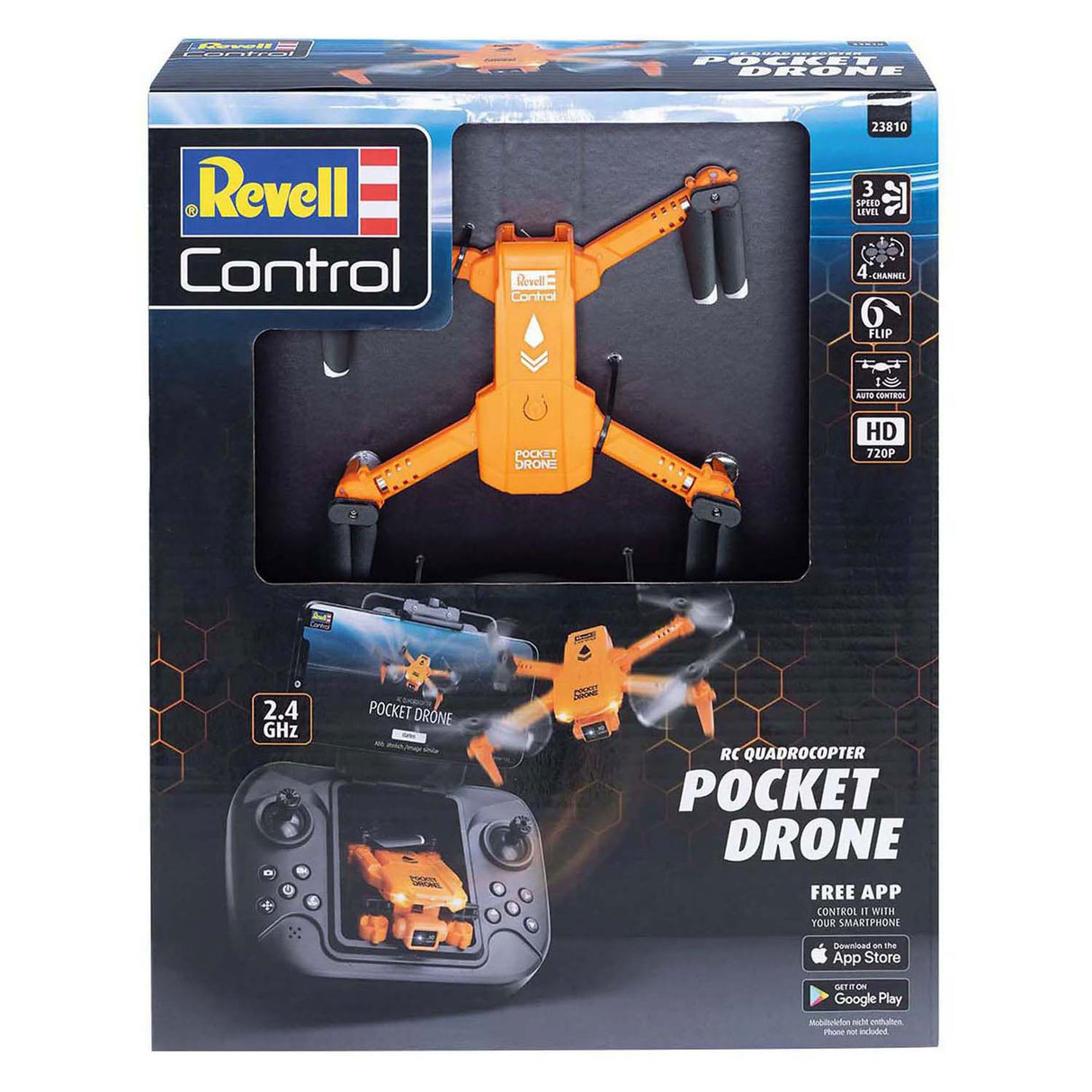 Revell rc quadrocopter lommedrone