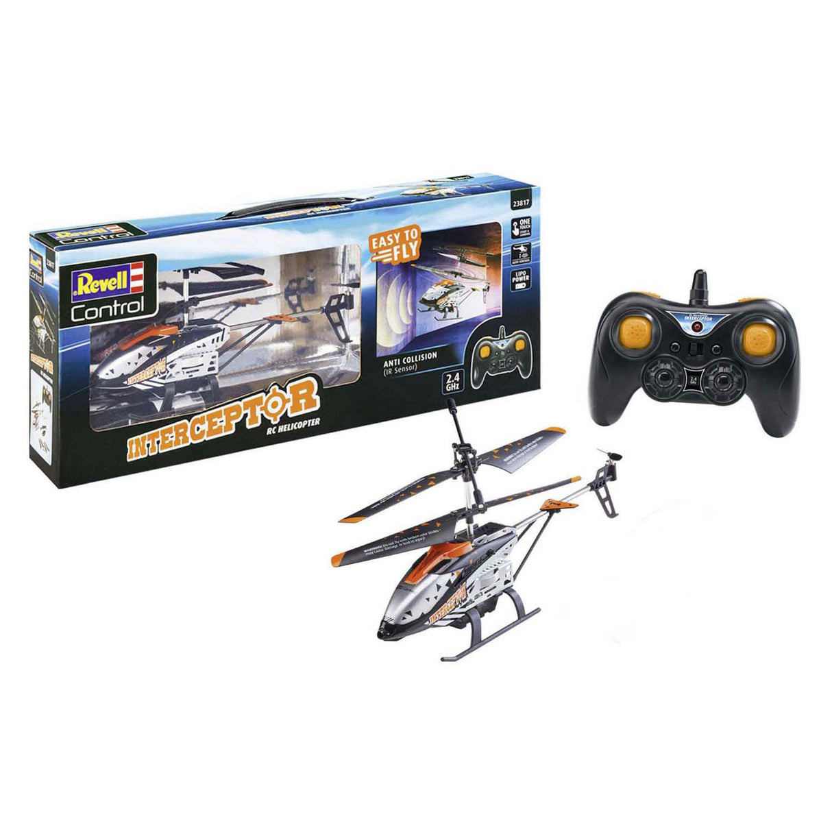 Revell rc anti-kollisionshelikopter interceptor