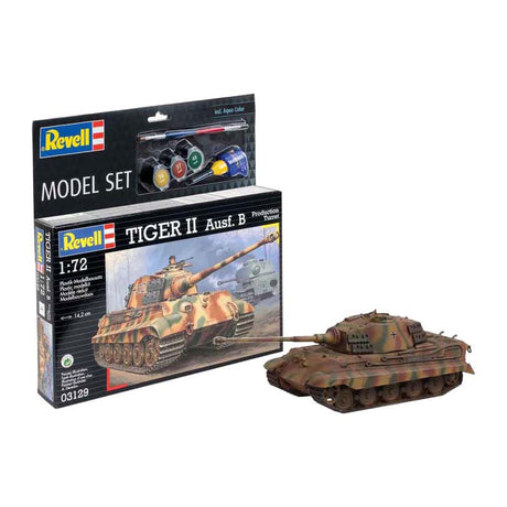 Revell modelsæt - tiger ii ausf. b 1:72 - 144 stk.