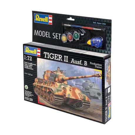 Revell modelsæt - tiger ii ausf. b 1:72 - 144 stk.