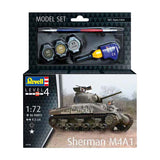 Revell modelsæt - sherman m4a1 1:72 - 86 stk.