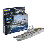 Revell modelsæt - us navy assault carrier hveps klasse 1:700 - 142 stk.