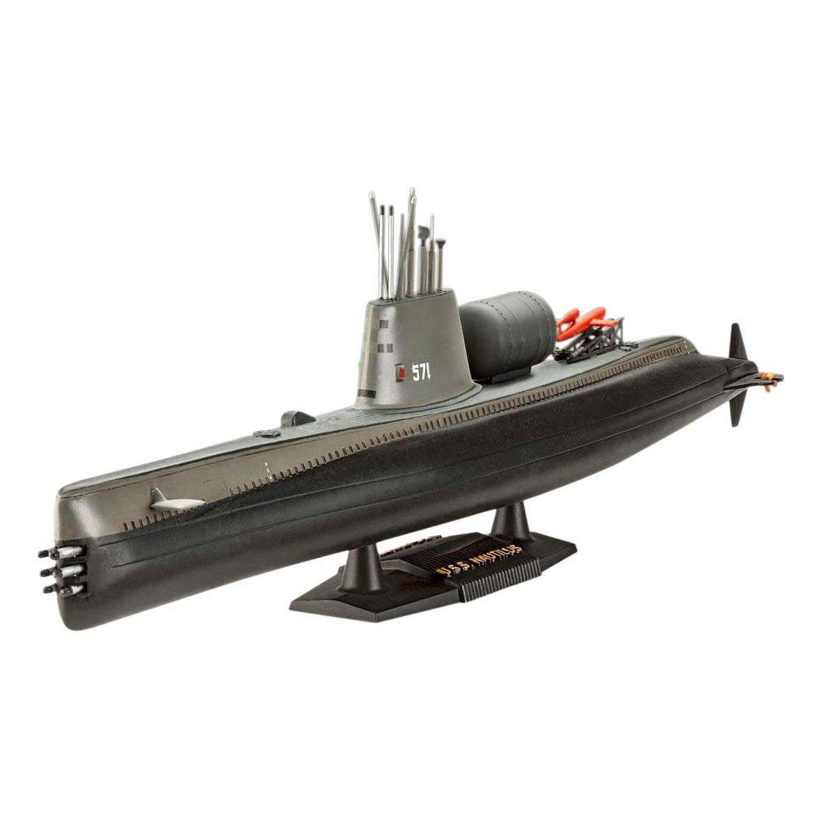 Revell modelsæt - u.s.s. nautilus 1:305 - 30 stk.