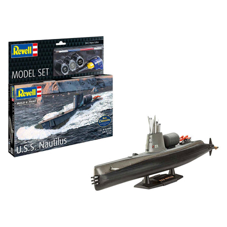 Revell modelsæt - u.s.s. nautilus 1:305 - 30 stk.