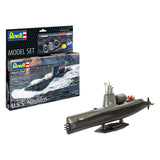 Revell modelsæt - u.s.s. nautilus 1:305 - 30 stk.
