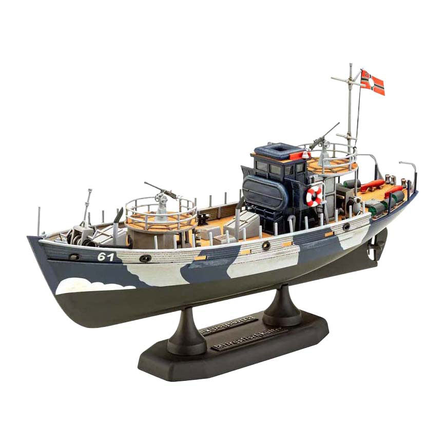 Revell modelsæt - kfk (kriegsfischkutter) 1:144 - 102 stk.