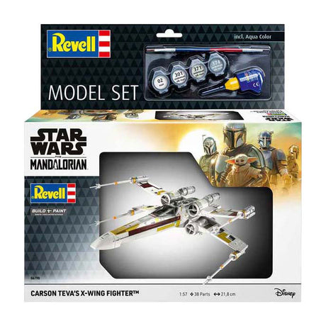 Revell modelsæt - the mandalorian: x-wing of carson tevi 1:57 - 38 stk.