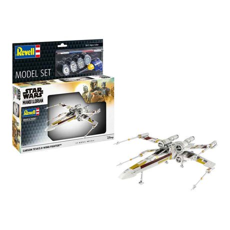 Revell modelsæt - the mandalorian: x-wing of carson tevi 1:57 - 38 stk.