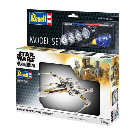 Revell modelsæt - the mandalorian: x-wing of carson tevi 1:57 - 38 stk.