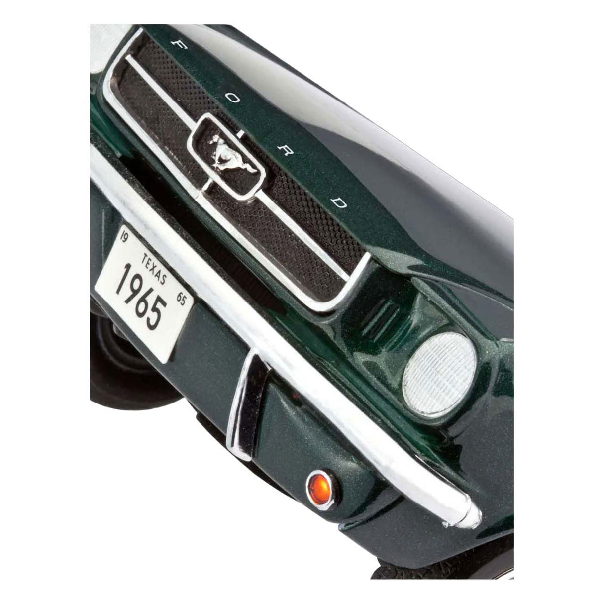 Revell modelsæt - 1965 Ford Mustang 2+2 fastback 1:24 - 82 stk. - inkl. grundlæggende malingsfarver