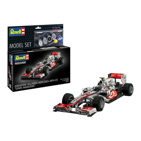 Revell modelsæt - vodafone mclaren mercedes mp4-25 l. hamilton 1:24 - 103 stk.