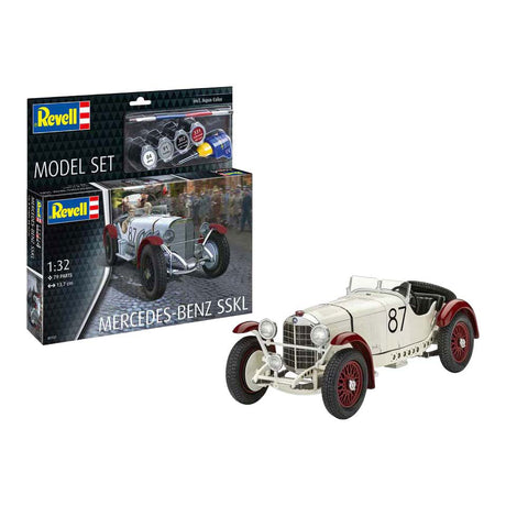 Revell modelsæt - Mercedes-Benz SSKL 1:32 - 79stk. - inkl. grundlæggende malingsfarver