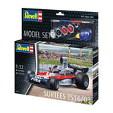Revell modelsæt - surtees ts16 03 formel 1 1:32 - 78 stk. - inkl. grundlæggende malingsfarver