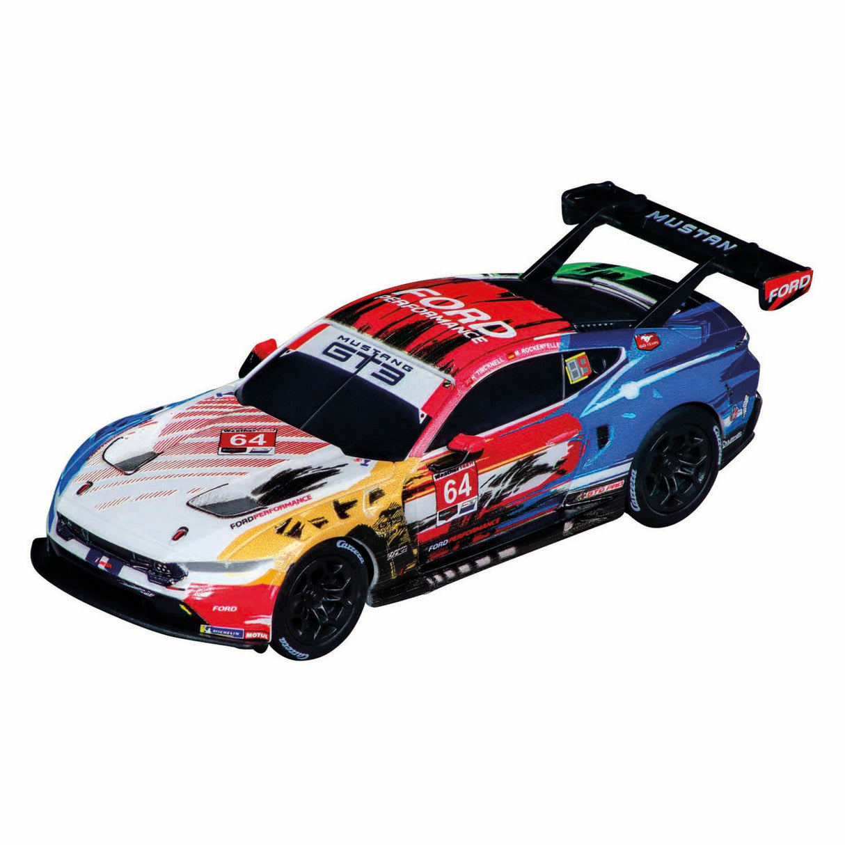 Carrera pull back ford mustang gt3 1:43 - 3 stk.