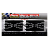 Carrera s-formet baneskiftespor del 1:24