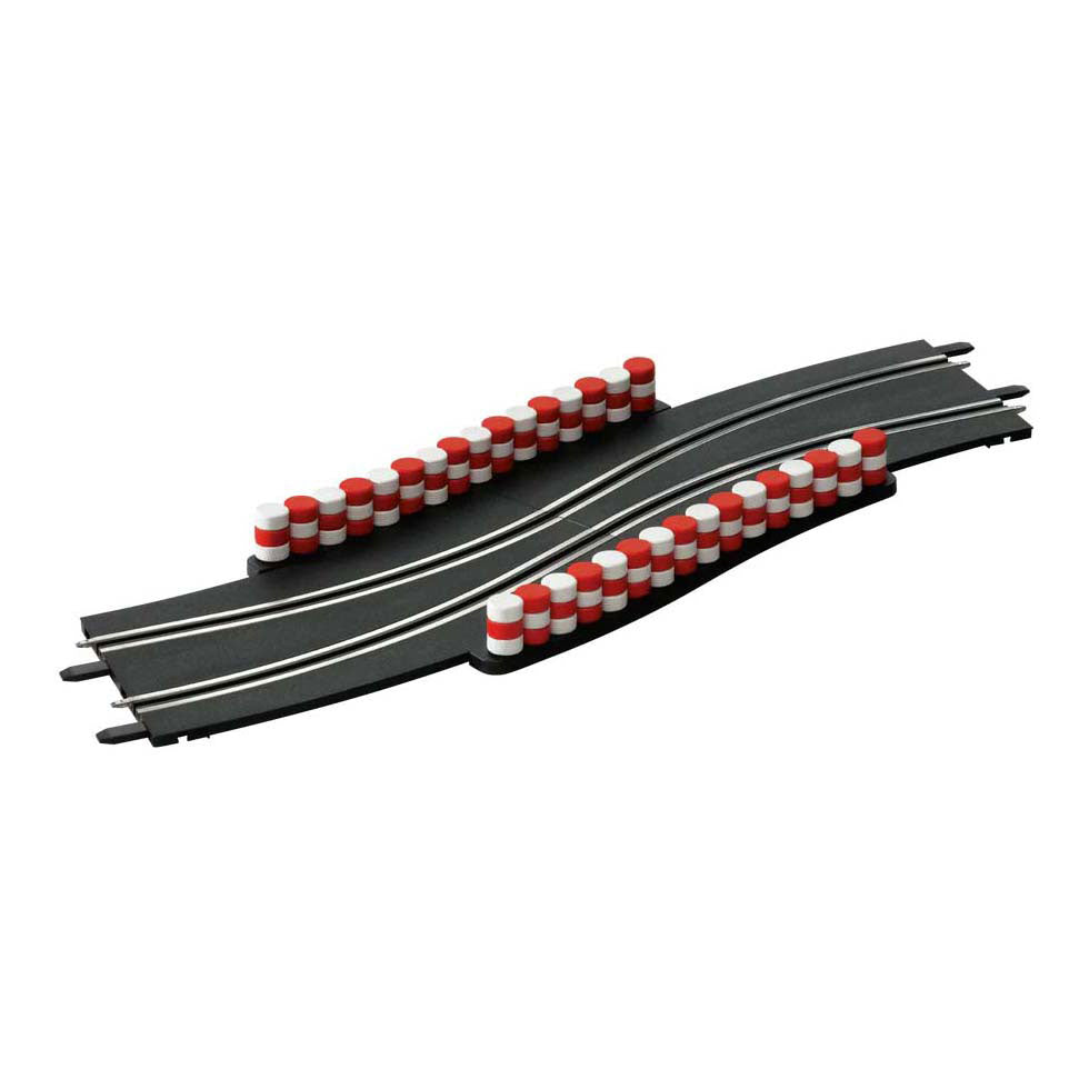 Carrera gå!!! racerbane del chicane forlængelse 1:43 - 2 stk.