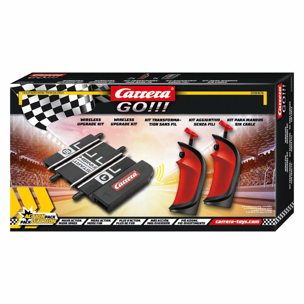 Carrera gå!!! racerbanedel - trådløst stik og controllere