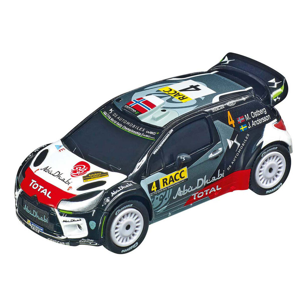 Carrera gå!!! super rally - racerbane med 2 biler - 1:43
