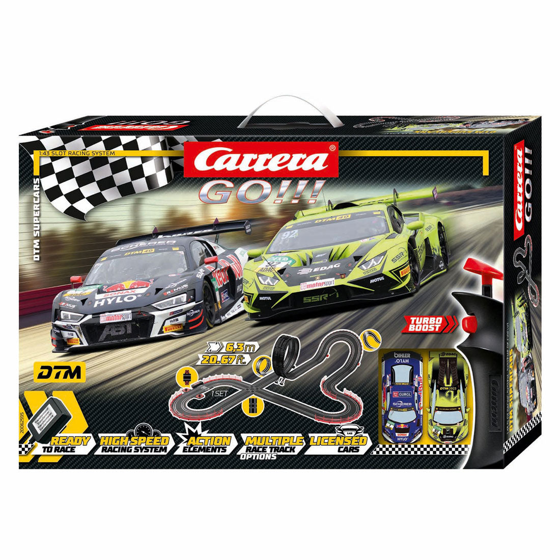 Carrera gå!!! racerbane - dtm superbiler