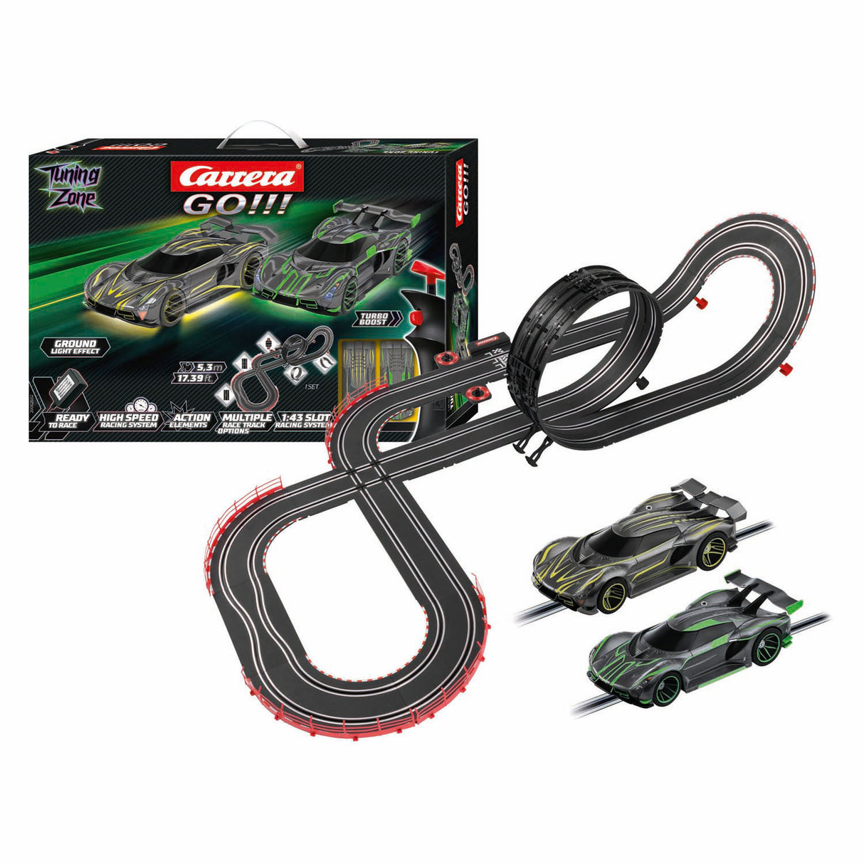 Carrera gå!!! racerbane - tuning zone