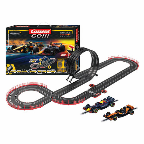 Carrera gå!!! racerbane super formel - m. verstappen, nr.1 vs. l. norris, nr.4