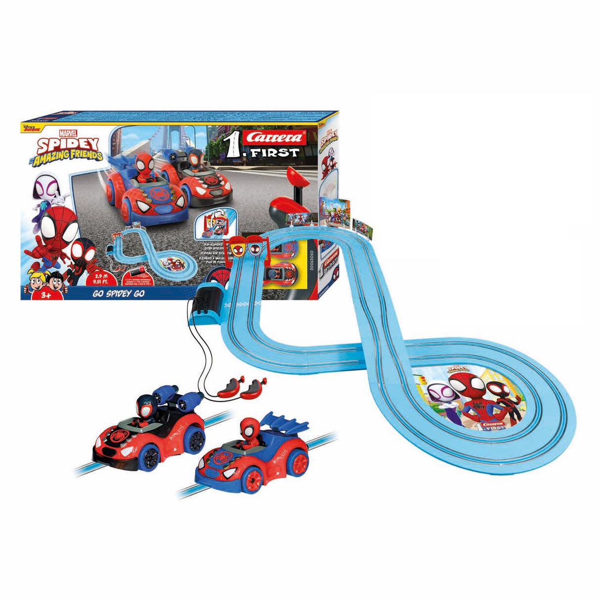 Carrera første racerbane - marvel spidey