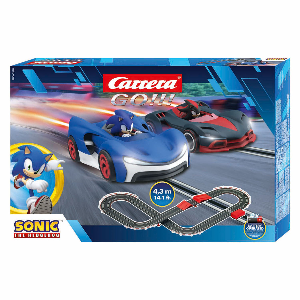 Carrera gå!!! racerbane - sonic the hedgehog